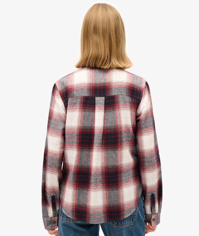Superdry Camisa De Leñador De Franela A Cuadros