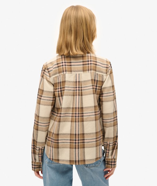 Superdry Camisa De Leñador De Franela A Cuadros