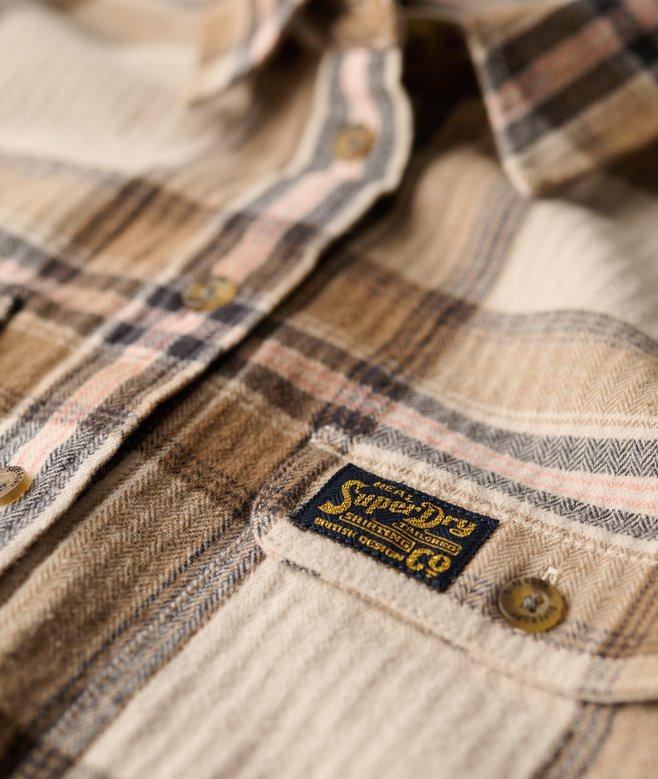 Superdry Camisa De Leñador De Franela A Cuadros