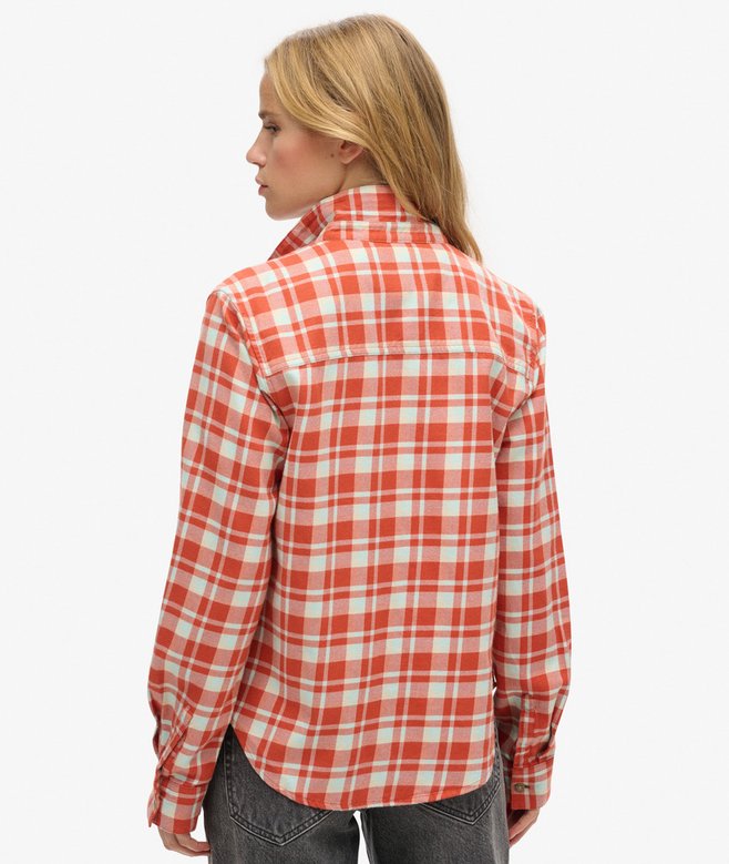 Superdry Camisa De Leñador De Franela A Cuadros