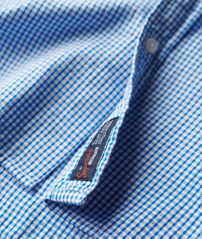 Superdry Camisa De Manga Corta Seersucker