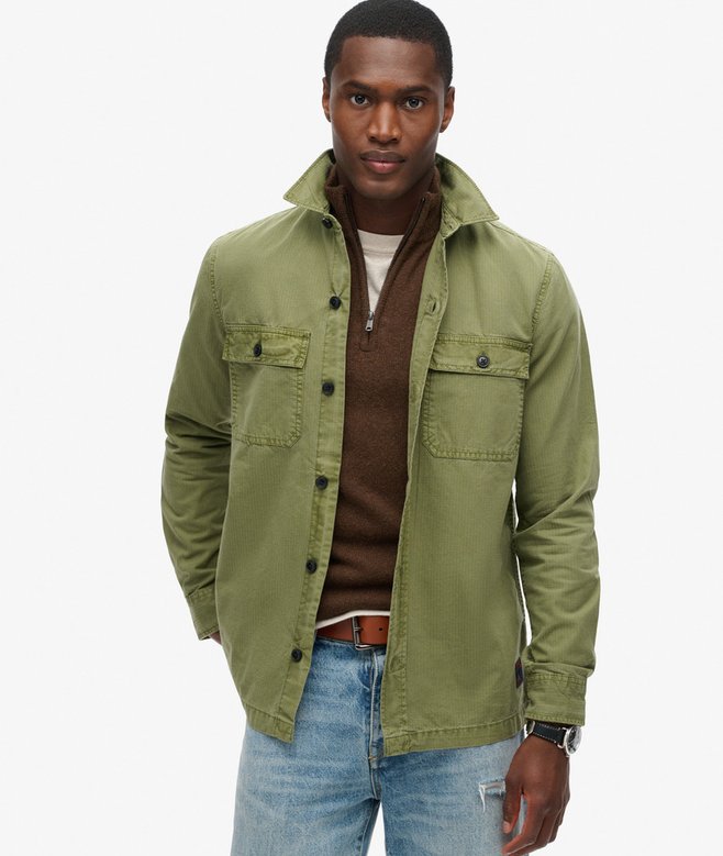 superdry Camisa de manga larga militar