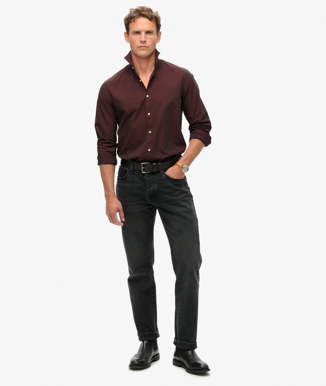 Superdry Camisa De Manga Larga Y Estilo Informal