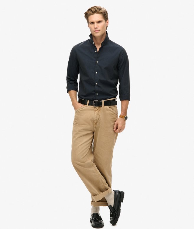 Superdry Camisa De Manga Larga Y Estilo Informal