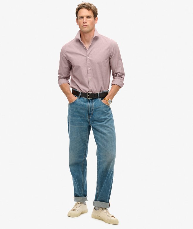 Superdry Camisa De Manga Larga Y Estilo Informal