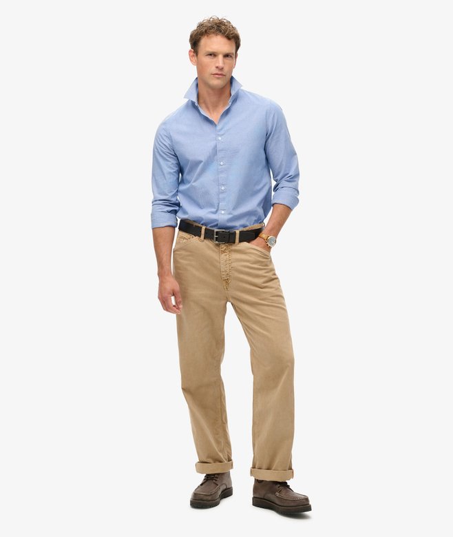 Superdry Camisa De Manga Larga Y Estilo Informal