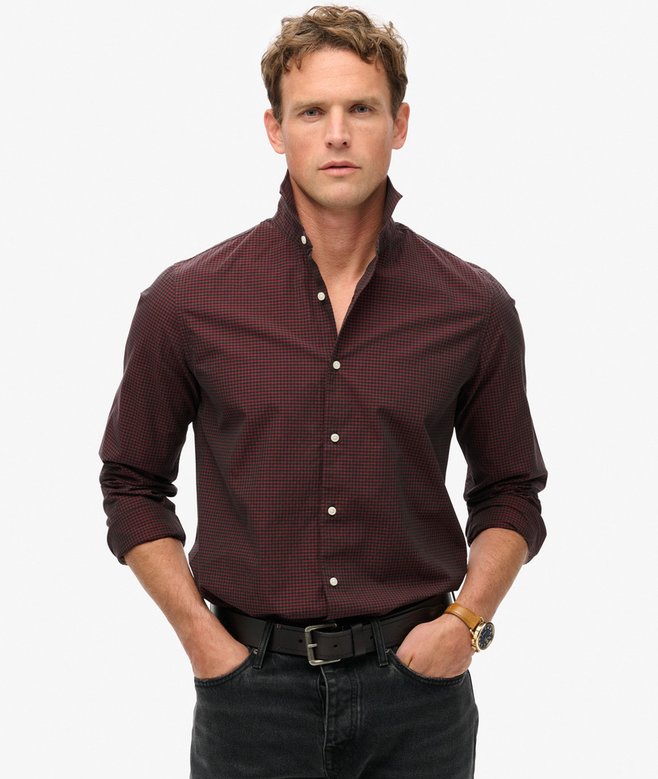 superdry Camisa de manga larga y estilo informal