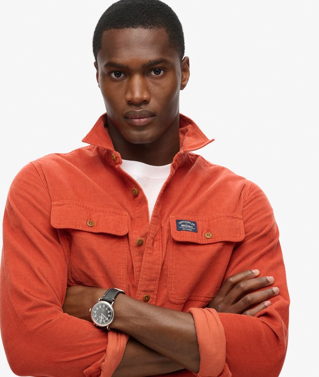 Superdry Camisa De Pana De Corte Holgado Trailsman