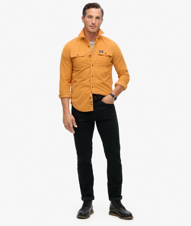 Superdry Camisa De Pana De Corte Holgado Trailsman