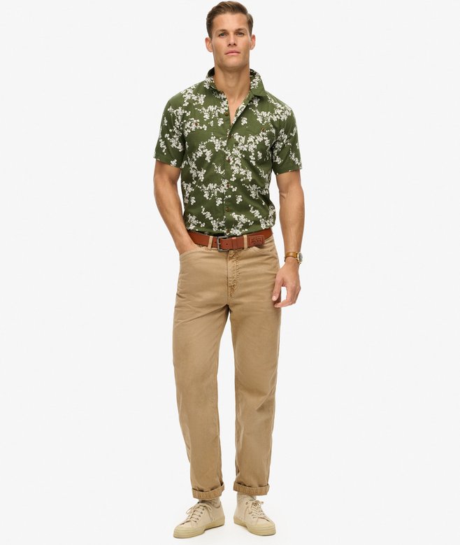 Superdry Camisa De Playa De Manga Corta