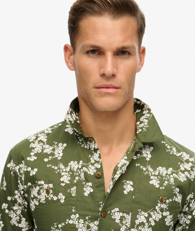 Superdry Camisa De Playa De Manga Corta