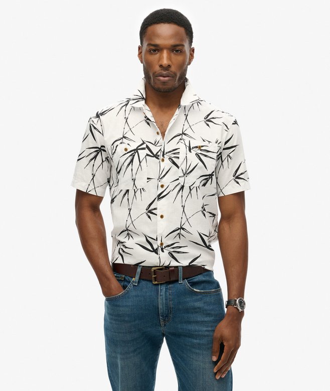 Superdry Camisa De Playa De Manga Corta
