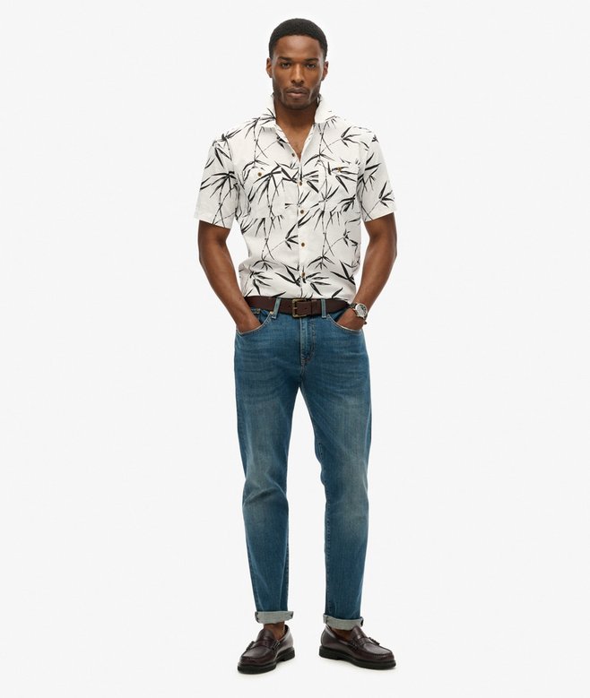 Superdry Camisa De Playa De Manga Corta