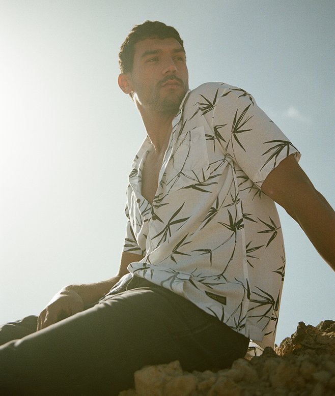 superdry Camisa de playa de manga corta