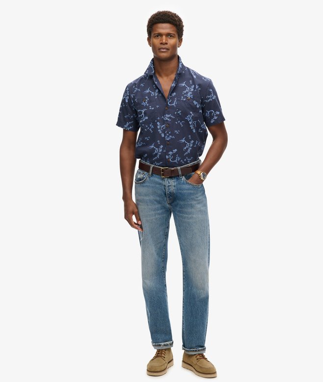 Superdry Camisa De Playa De Manga Corta