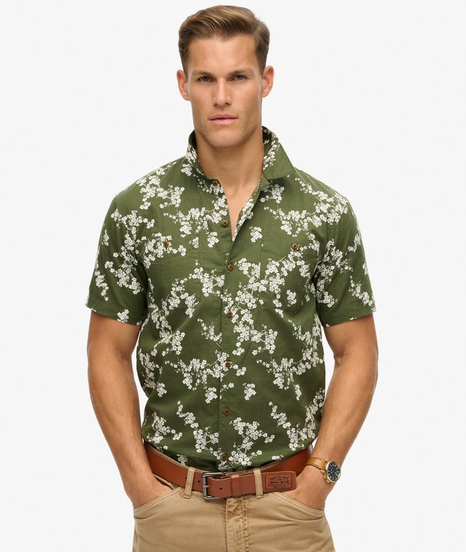 superdry Camisa de playa de manga corta