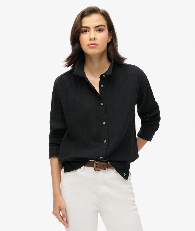 superdry Camisa de playa larga