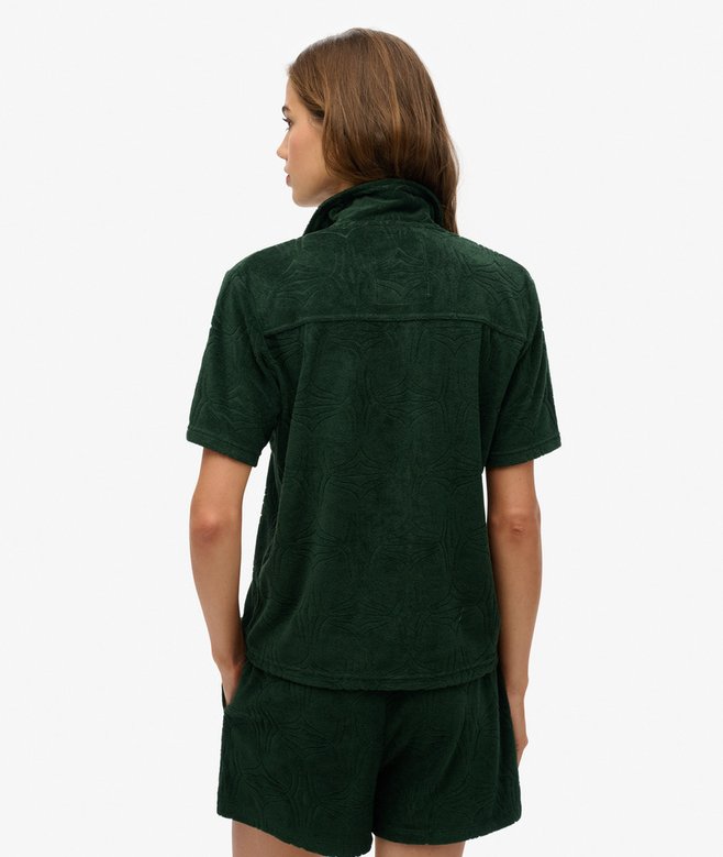 Superdry Camisa De Tejido Rizado Country Club