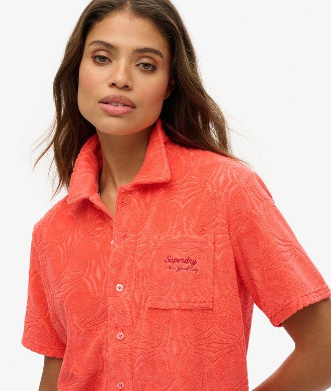 Superdry Camisa De Tejido Rizado Country Club