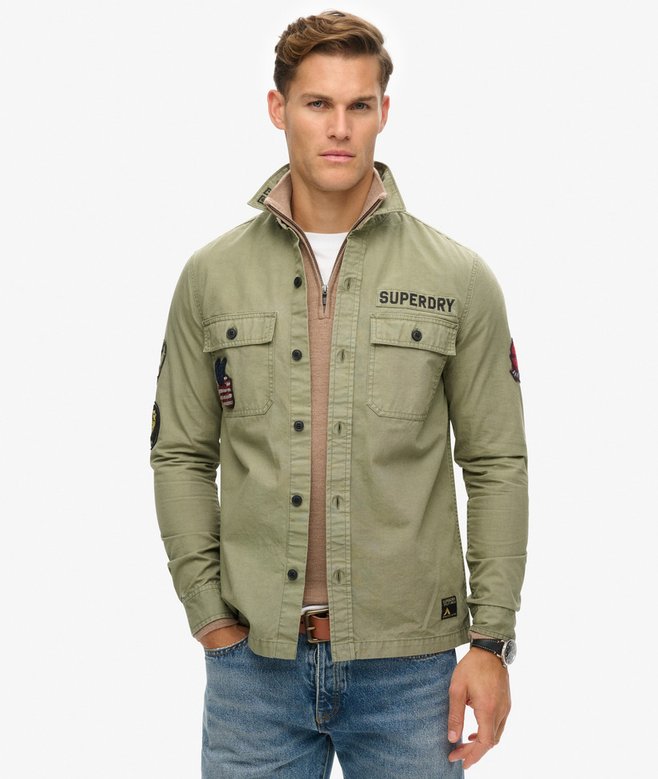 superdry Camisa Delta