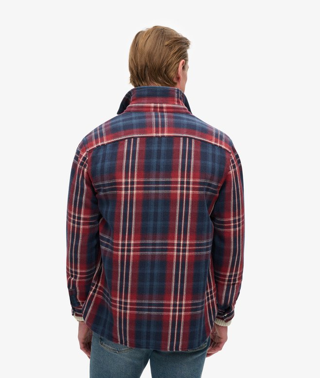 Superdry Camisa Gruesa De Cuadros Merchant Store
