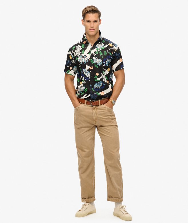 Superdry Camisa Hawaiana De Manga Corta