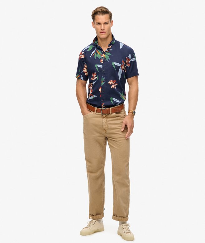 Superdry Camisa Hawaiana De Manga Corta