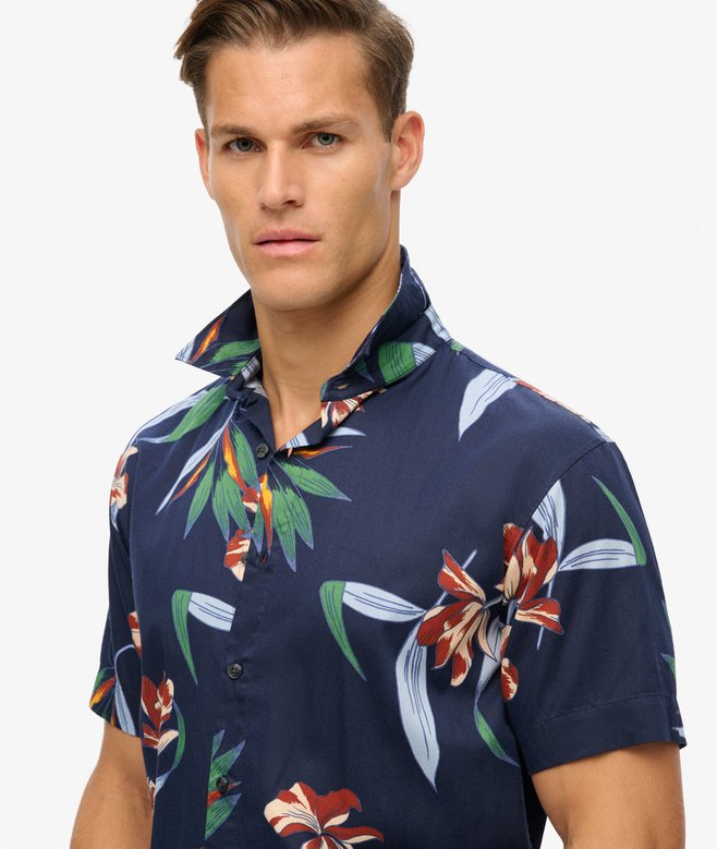 Superdry Camisa Hawaiana De Manga Corta