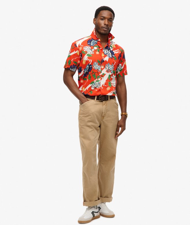 Superdry Camisa Hawaiana De Manga Corta