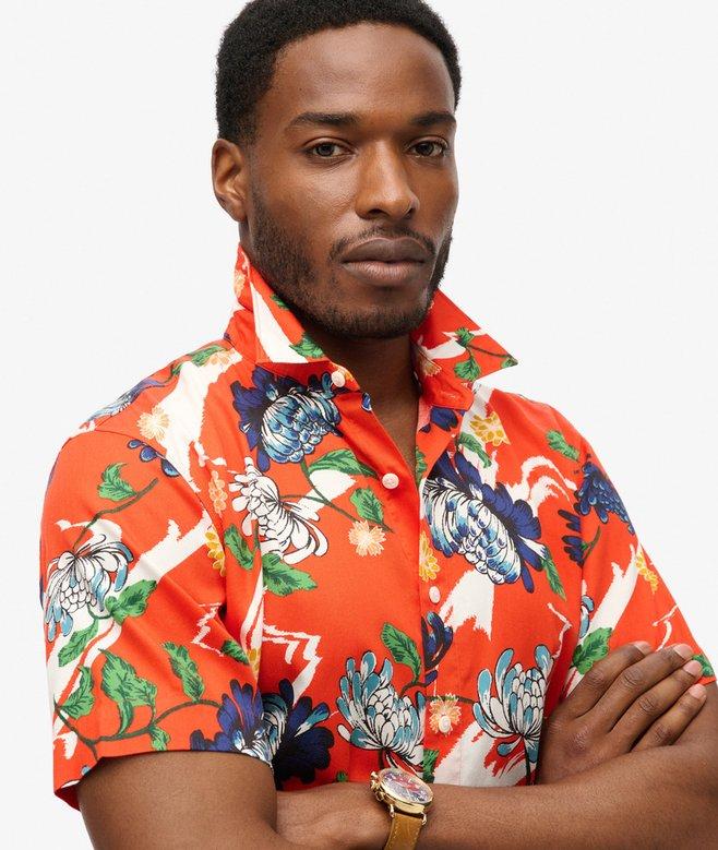 Superdry Camisa Hawaiana De Manga Corta
