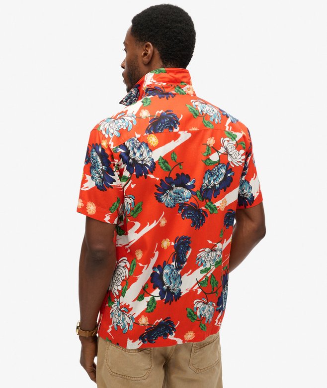 Superdry Camisa Hawaiana De Manga Corta