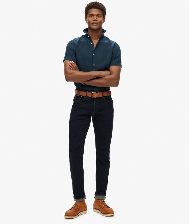 Superdry Camisa Informal De Lino Studios