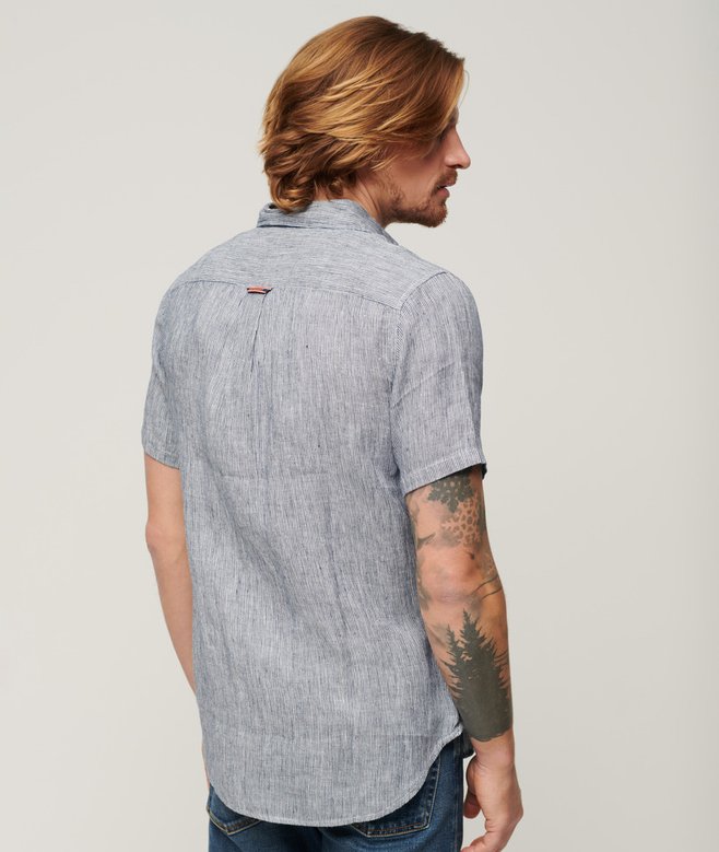 Superdry Camisa Informal De Lino Studios