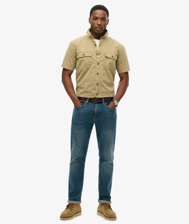 Superdry Camisa Militar De Manga Corta