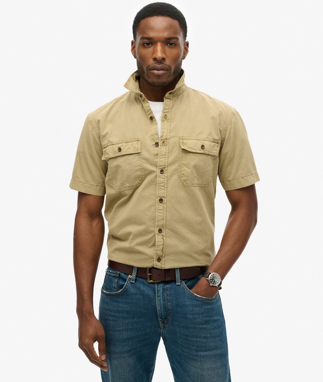 superdry Camisa militar de manga corta