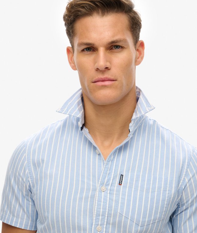 Superdry Camisa Oxford De Manga Corta