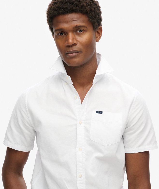 Superdry Camisa Oxford De Manga Corta