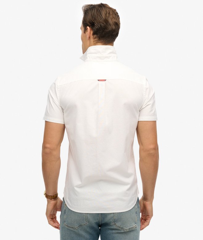 Superdry Camisa Oxford De Manga Corta