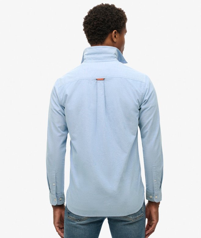 Superdry Camisa Oxford De Manga Larga