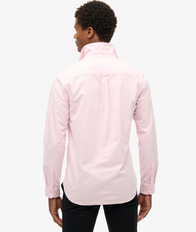 Superdry Camisa Oxford De Manga Larga