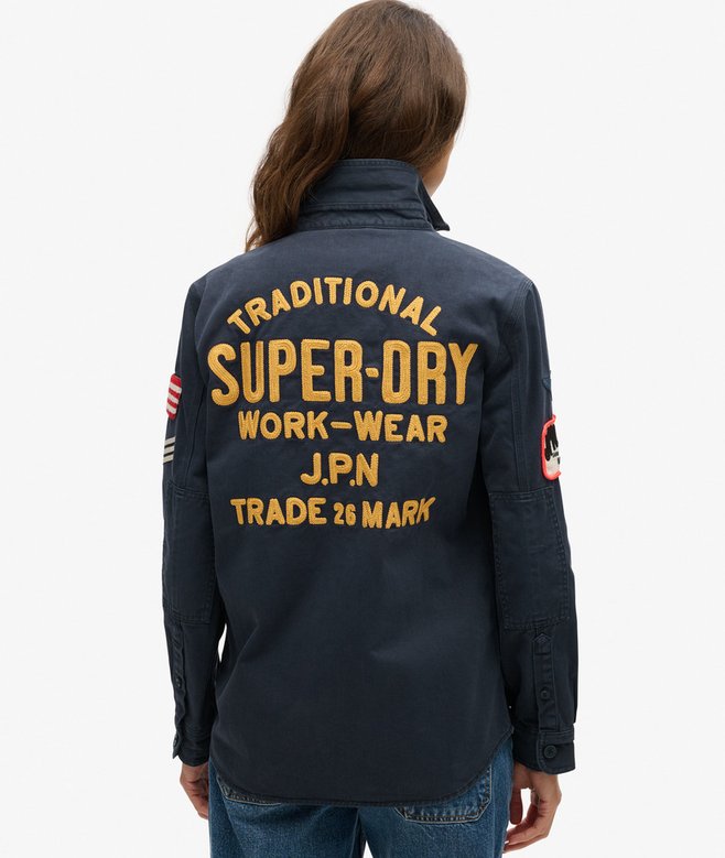 Superdry Camisa Scout De Manga Larga