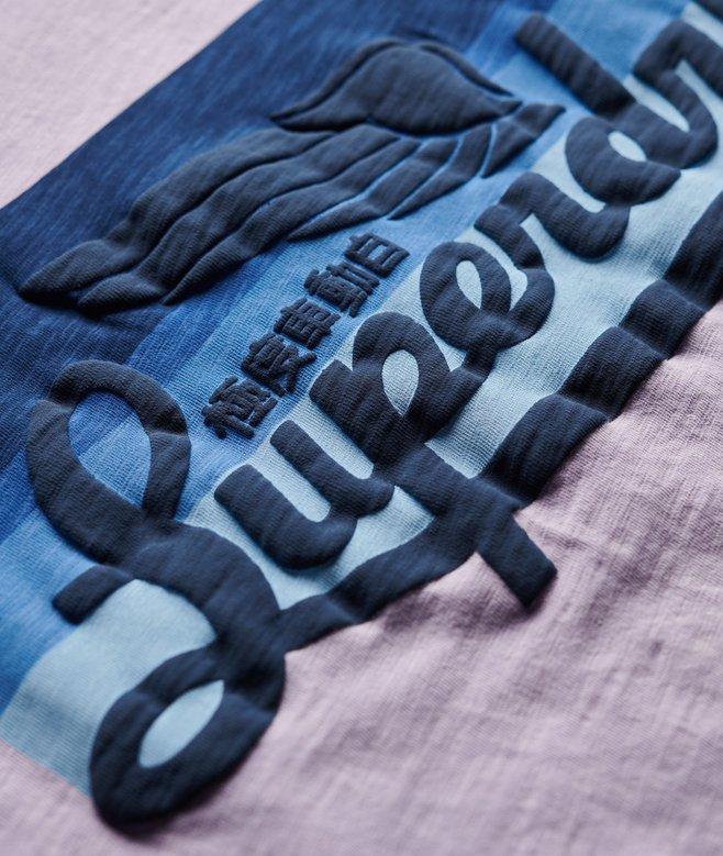 Superdry Camiseta A Rayas Con Logo Cali