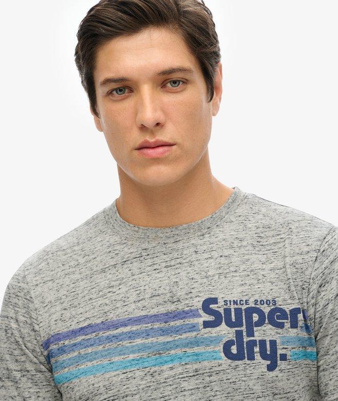 Superdry Camiseta A Rayas Con Logo Terrain