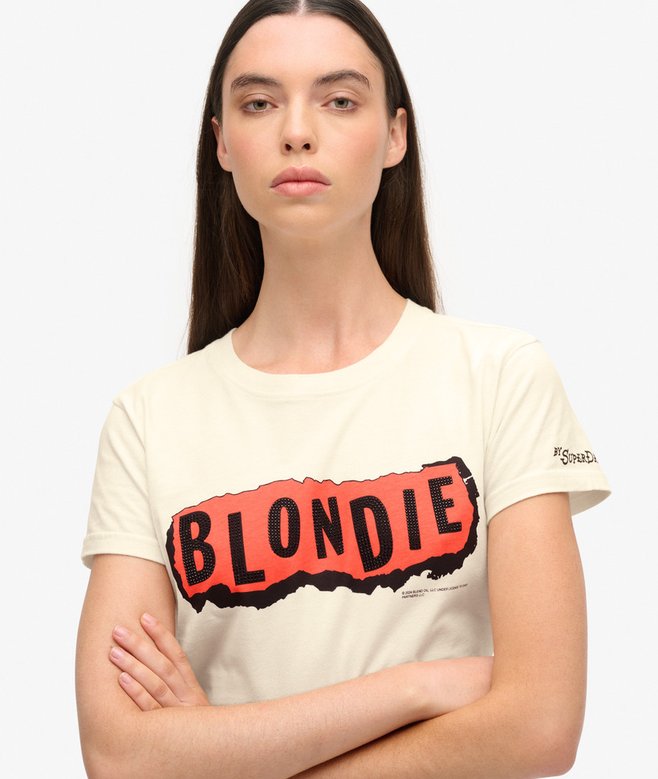 Superdry Camiseta Ajustada Blondie X Superdry
