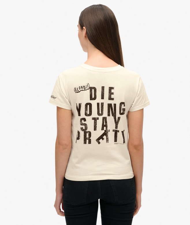 Superdry Camiseta Ajustada Blondie X Superdry
