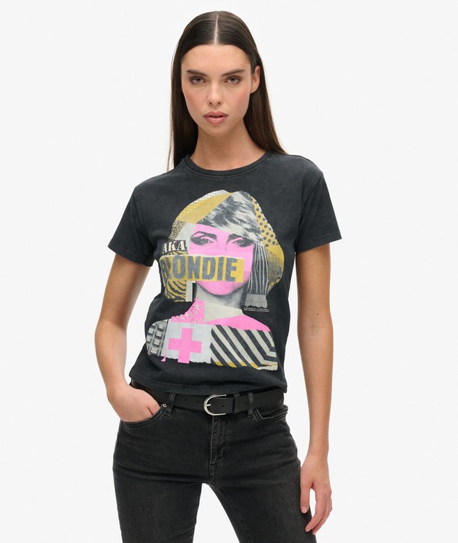 Superdry Camiseta Ajustada Blondie X Superdry