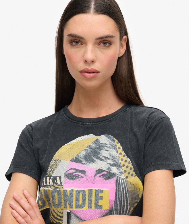 Superdry Camiseta Ajustada Blondie X Superdry