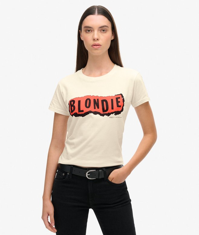 superdry Camiseta ajustada Blondie X Superdry