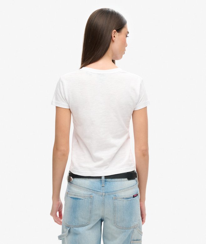 Superdry Camiseta Ajustada Cali Sticker