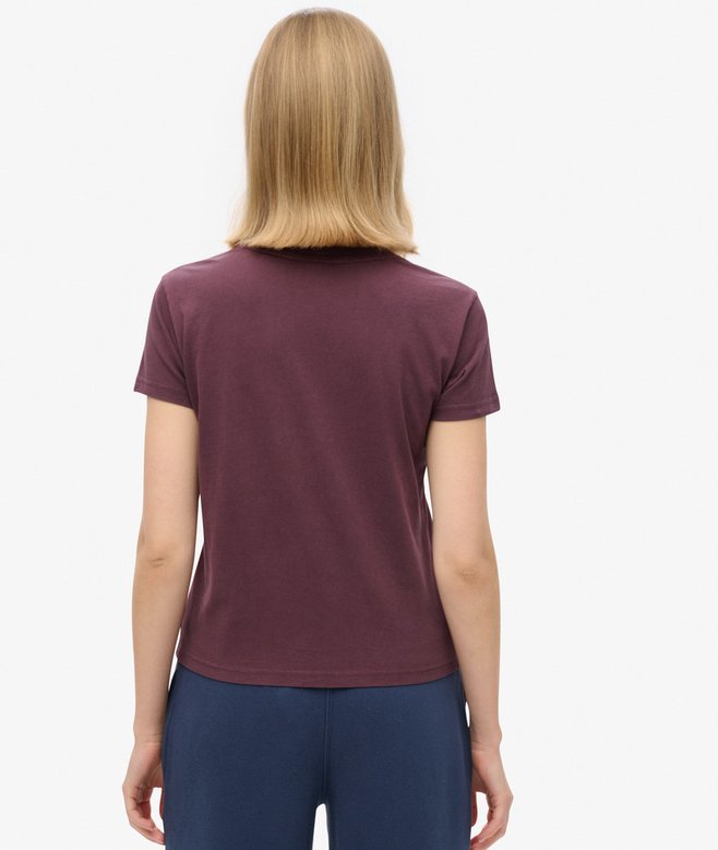 Superdry Camiseta Ajustada College Script